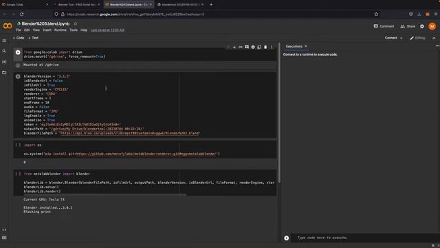 Google Colab Free Cloud GPU for Blender Rendering (Easy Method) - Full Tutorial смотреть онлайн