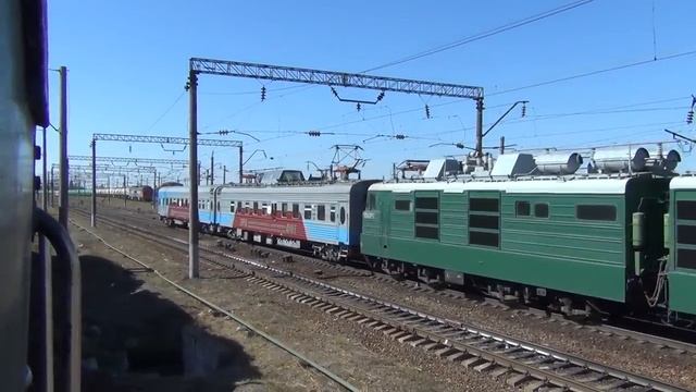 Электровоз ВЛ80К-698 с диагностическим комплесом «ЭРА» смотреть онлайн