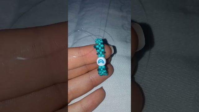 парные кольца из бисера? украшения из бисера #бисероплетение #бисер #handmade #beads #ручная_работа смотреть онлайн