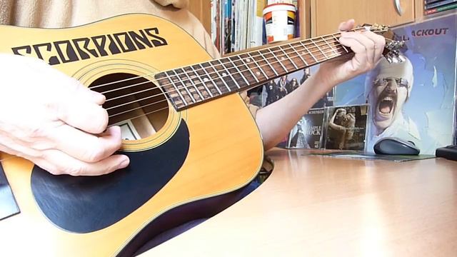 SCORPIONS "No One Like You" Part 1 Guitar Lesson / Leçon de Guitare смотреть онлайн