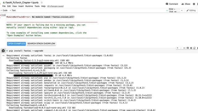 How to resolve No module named ‘fastai.callback.all’ in Google Colab смотреть онлайн