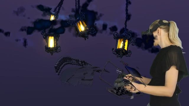 Tilt Brush VR Painting: Mystical Bridge