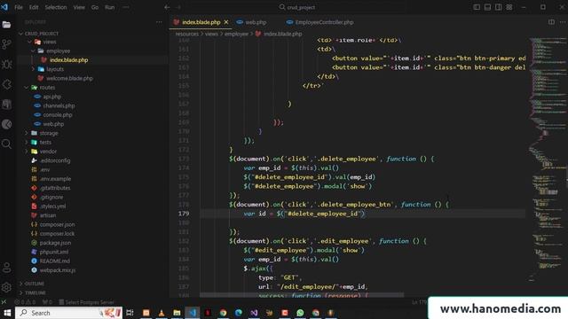 Mastering Laravel CRUD Part 4: Effortless Delete Data Without Page Refresh смотреть онлайн