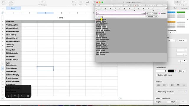 Format or separate text into columns in (Apple) Numbers смотреть онлайн