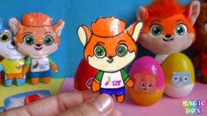 Команда плюш Сюрпризы антистресс Лесик