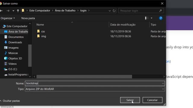 Como criar uma tela de login responsiva com Bootstrap 4 - parte 1 смотреть онлайн