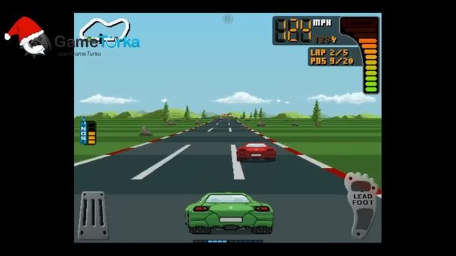 8 Bit Rally iPhone / iPad GamePlay #1 смотреть онлайн
