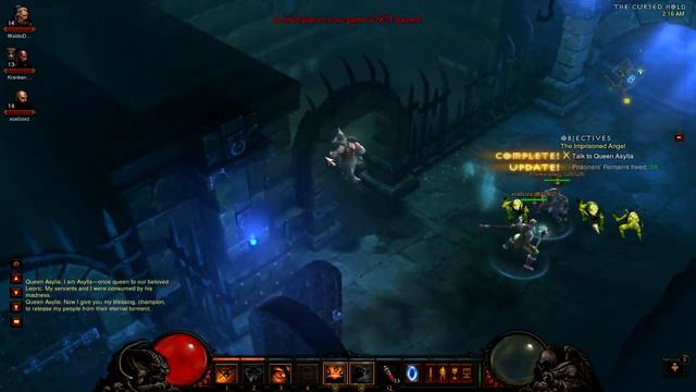 Diablo 3 Barbarian Hardcore w/Xcal and Krankenstein Pt.10 смотреть онлайн