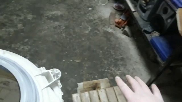 Как разрезать неразборный бак стиральной машины смотреть онлайн