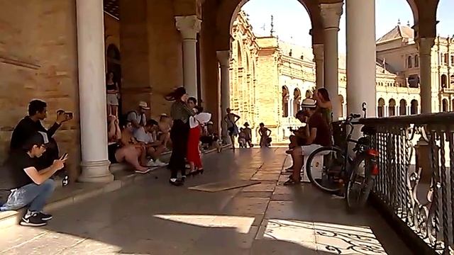 Flamenco @Plaza de España in Sevilla #2 смотреть онлайн