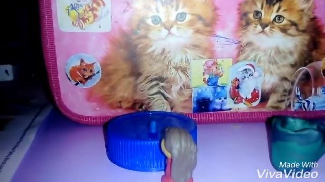 Пластилиновый мультфильм папа уносит мусор