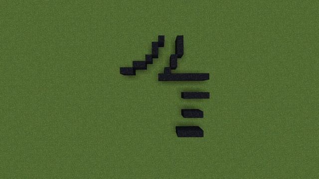 OK falling pixel art in Minecraft Java смотреть онлайн