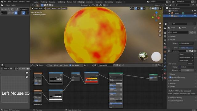 Blender tutorial - Color Ramp based multi-layered material смотреть онлайн