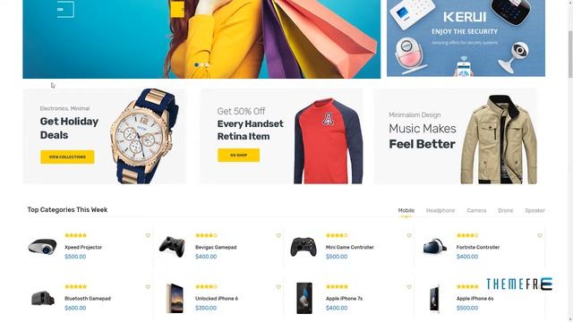 Marketo - eCommerce and Multivendor Marketplace Woocommerce WordPress смотреть онлайн