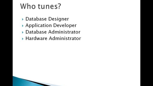 Oracle Optimization and Database Basics смотреть онлайн