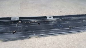 Как снять накладку порога Митсубиси Паджеро 4