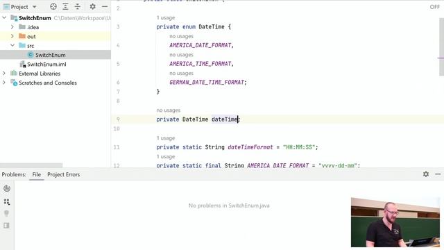 WT22/23 Introduction to Computer Science Lecture 17 Switch & Enum смотреть онлайн