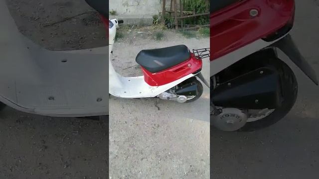 Honda Dio AF18. Покрасил и установил пластик. #hondadio #scuter #мопед #скутер смотреть онлайн