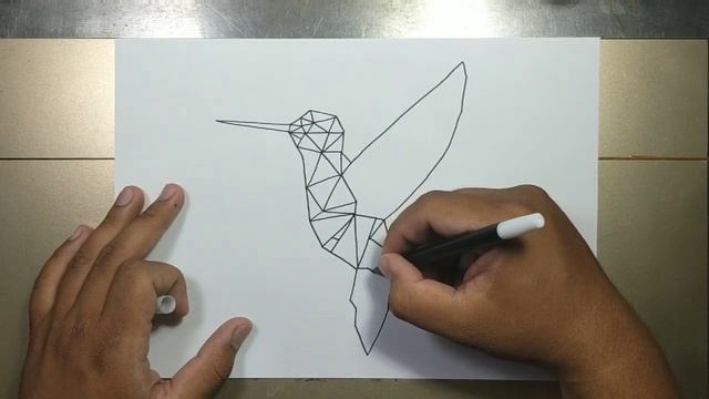 How to draw GEOMETRIC ANIMAL step by step смотреть онлайн
