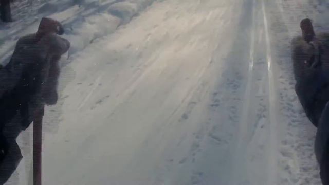 На лыжне возле Ильинки (Хабаровск) смотреть онлайн