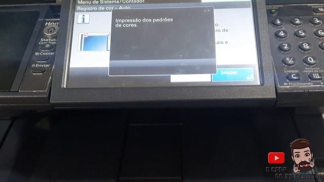 Kyocera M6230 - Como fazer ajuste de registro смотреть онлайн