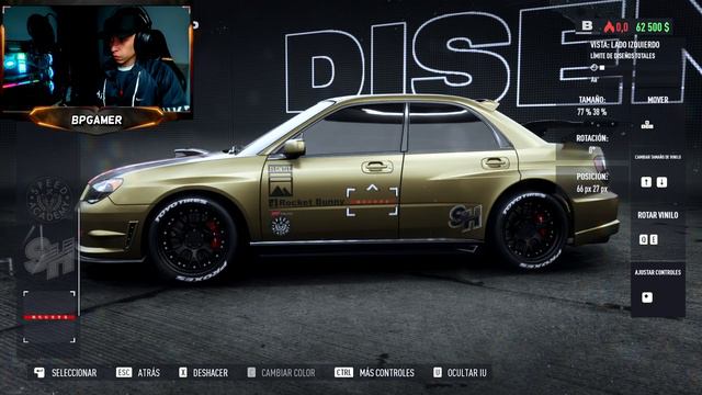 Need for Speed Unbound - Tuning Subaru Impreza WRX STI смотреть онлайн