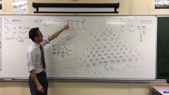 Why do all rows of Pascal's triangle add to powers of 2? смотреть онлайн