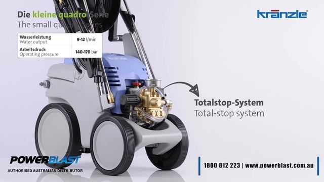 Kranzle Small Quadro Cold Water Machine смотреть онлайн