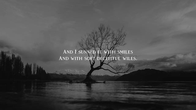 A Poison Tree by William Blake — Poetry Reading смотреть онлайн