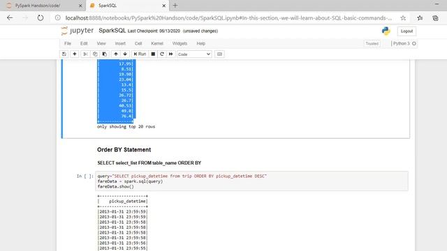 29. Apache Spark Bootcamp - SQL смотреть онлайн
