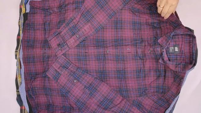 g-209. Мужские Рубашки фланель CR. Лот 0252. 18кг. 50ед смотреть онлайн