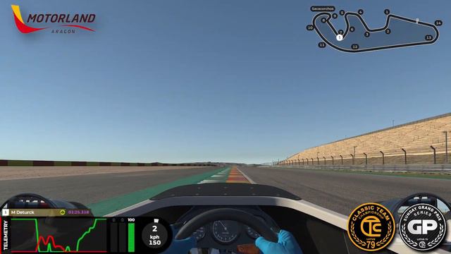 iRacing - Lotus 79 - Motorland Aragon Outer Lap Demo - 23.S3 смотреть онлайн