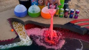 Как приготовить радужную рыбу-боровика с Orbeez, шариками Big Fanta, кока-колой, Mtn Dew, Cola