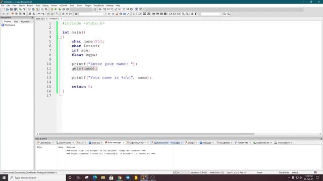 05. Taking User Input | C Programming Bangla Tutorial смотреть онлайн