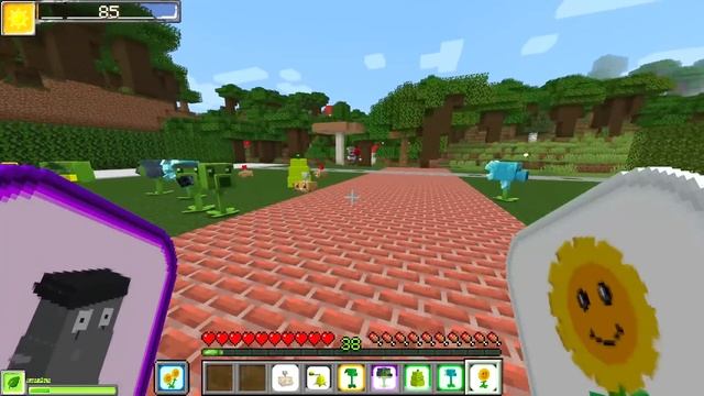 ? РАСТЕНИЯ против 100 ГАРГАНТЮА ЗОМБИ в майнкрафт смотреть онлайн