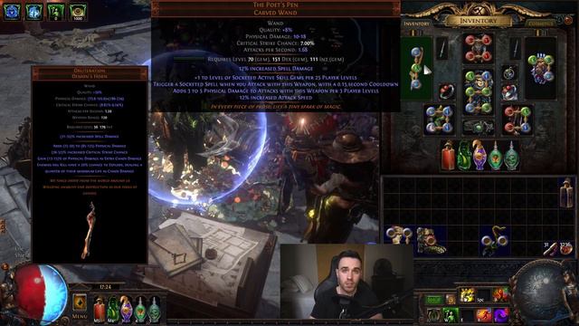 (Outdated)Poison Bladefall Blade Blast Spellslinger Assassin Build Guide - Path of Exile 3.14 смотреть онлайн