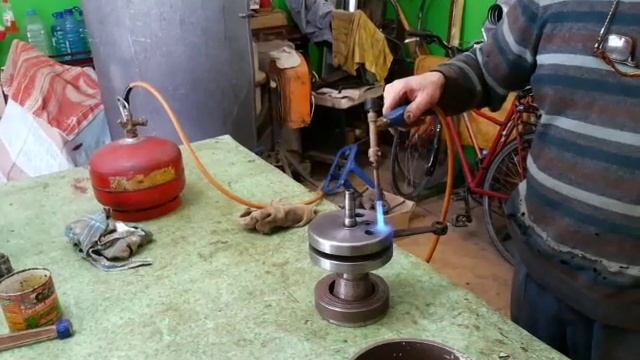 распрессовка коленвала Минск (часть 1) Технология правильного ремонта смотреть онлайн