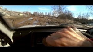 УТОПИЛ!  свою Машину в грязи. Езда по бездорожью.