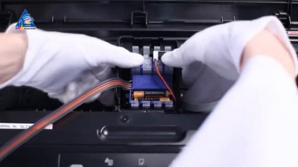 Установка СНПЧ на принтер EPSON WorkForce 7015