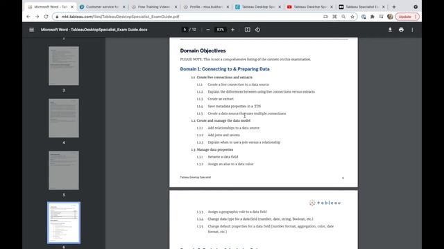 New Tableau Desktop Specialist Exam Guide 2021 | Pearson Vue смотреть онлайн