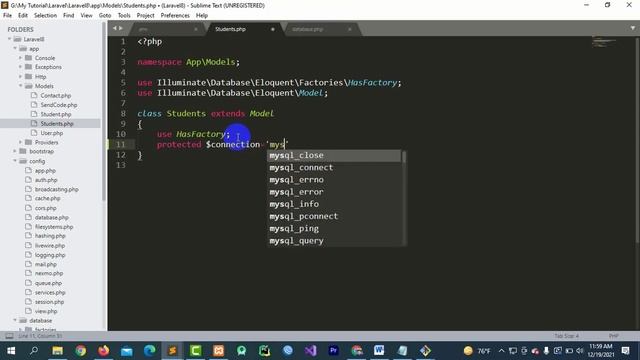 laravel multiple database connection | laravel one more database connection смотреть онлайн