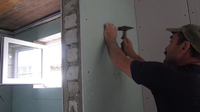 Гипсокартон на винты к стене. смотреть онлайн