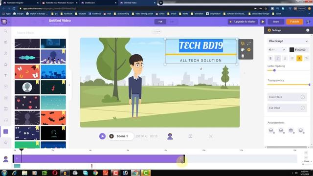 2d 3d Animation video maker Bangla tutorial 2020 смотреть онлайн
