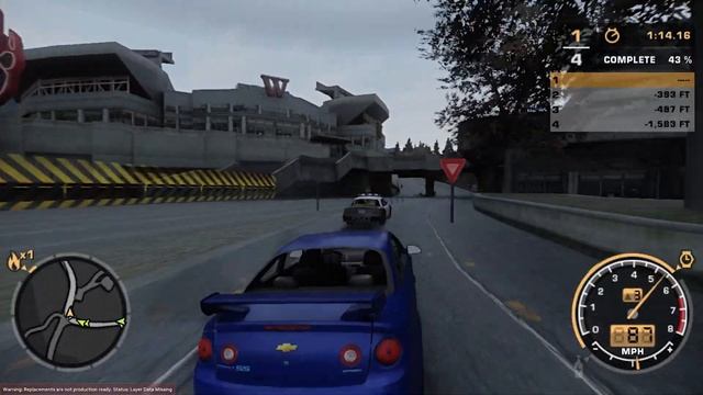 Need For Speed Most Wanted RTX Remix Remake WIP