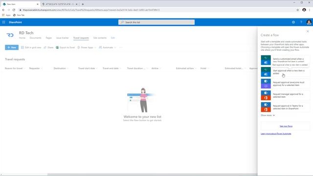 SharePoint List Form Formatting with JSON & flow approvals (2) смотреть онлайн
