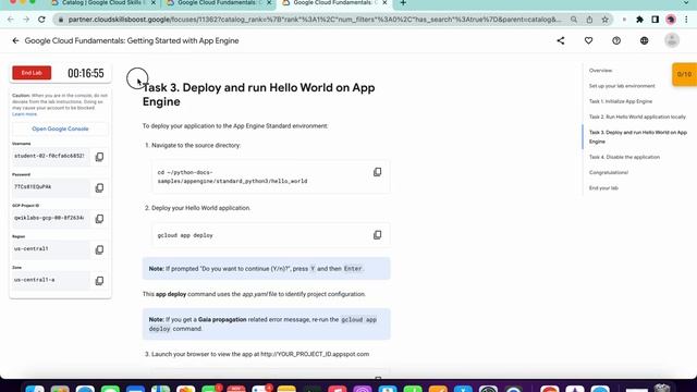 Google Cloud Fundamentals: Getting Started with App Engine || #qwiklabs || #coursera смотреть онлайн