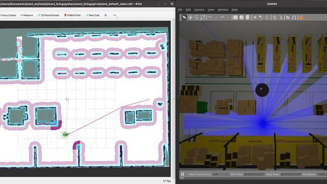 ROS2 Nav2: Warehouse Picking Demonstration смотреть онлайн