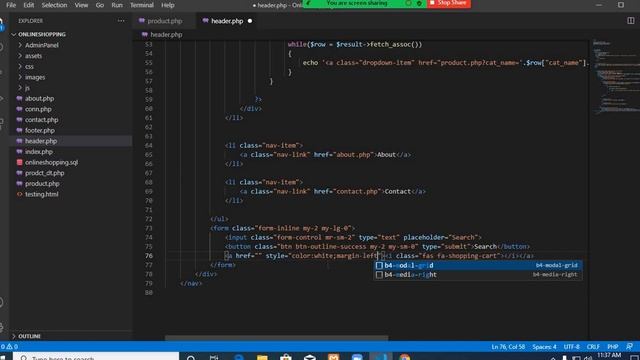 PHP Add to Cart Part i смотреть онлайн