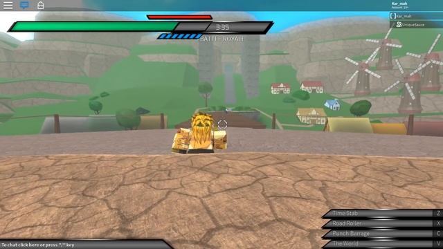 DIO BRANDO SHOWCASE! | Anime Cross 2 | ROBLOX смотреть онлайн