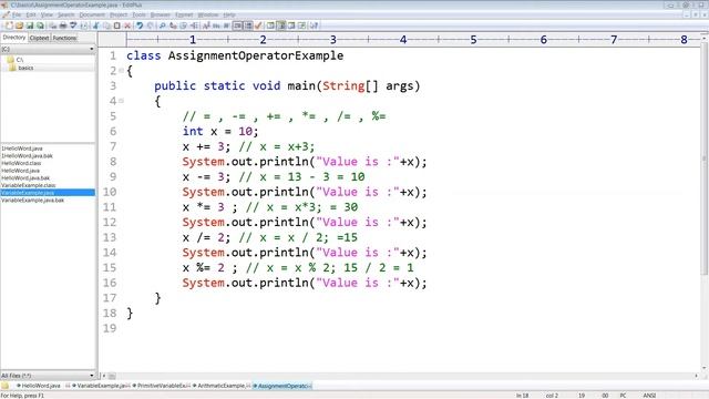 Data Types in Java |Operators in Java|Ternary Operator|Keywords in Java |Learn Java in Tamil смотреть онлайн